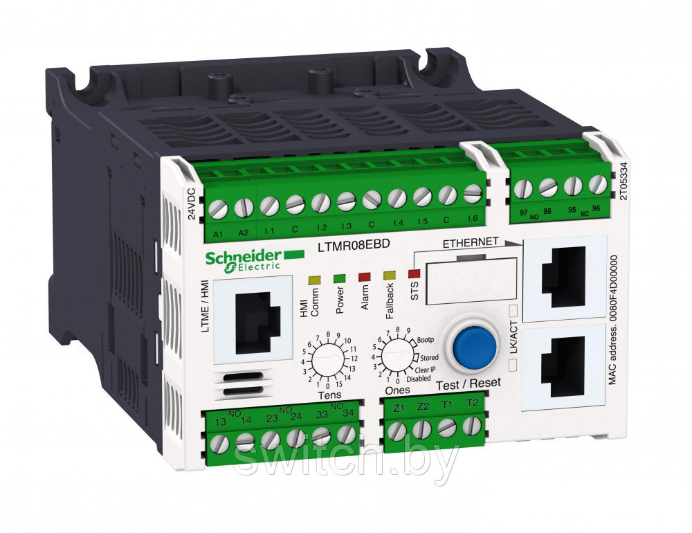 LTMR08EBD РЕЛ.TESYS T ETHERNET TCP/IP 0.4-8A 24VDC - фото 4 - id-p214258313