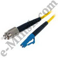 Волоконно-оптический кабель, оптоволоконный патчкорд (xPON, GPON), LC-FC, VCOM, Simplex (симплекс), G.657, SM