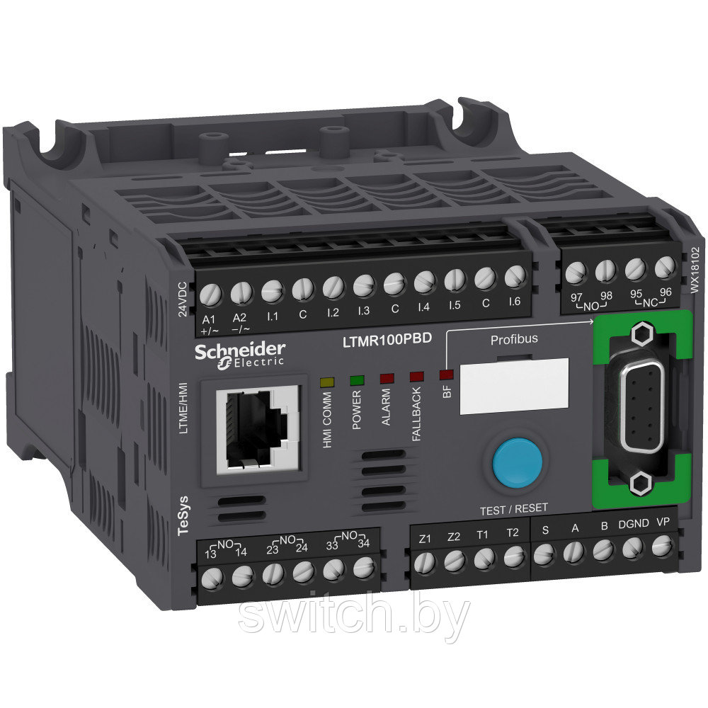LTMR100PBD РЕЛ.TESYS TPROFIBUS 5-100A 24VDC