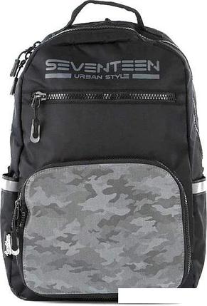 Городской рюкзак Seventeen 076-SVJB-RT1-BLK (черный), фото 2
