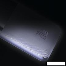 Внешний аккумулятор Baseus Bipow Pro Digital Display Fast Charge 20W Overseas Edition 10000mAh (фиол, фото 2