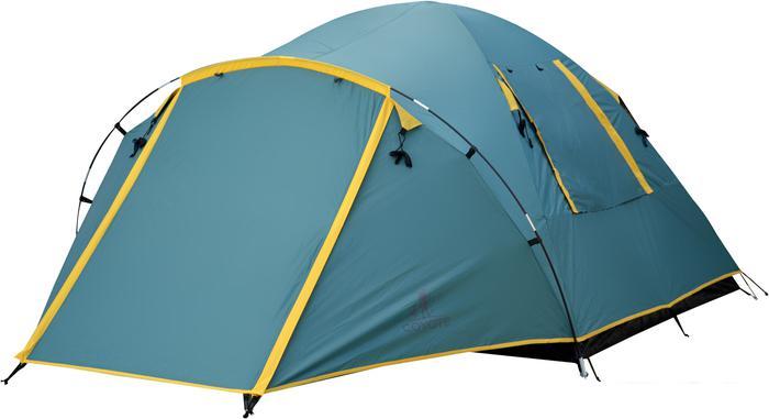 Кемпинговая палатка Coyote Kansas-3 (зеленый)