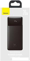 Внешний аккумулятор Baseus Bipow Fast Charge Power Bank 20W 10000mAh (черный), фото 3