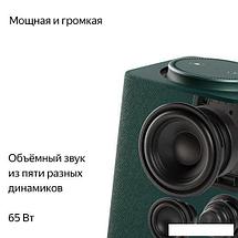 Умная колонка Яндекс Станция Макс (с хабом умного дома Zigbee, зеленый), фото 2