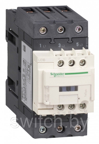 LC1D40AL7 3P КОНТАКТОР EVERLINK AC3 440В 40A КАТУШКА УПР. 200В AC 50/60ГЦ