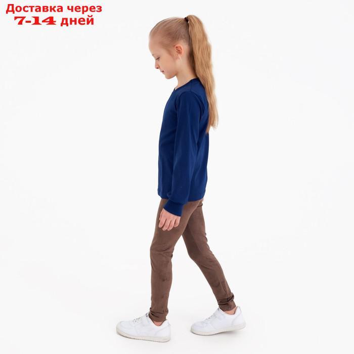 Джемпер (лонгслив) детский MINAKU: Basic line цвет темно-синий, рост 98 - фото 7 - id-p214210486