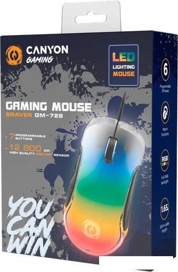 Игровая мышь Canyon Braver GM-728 - фото 5 - id-p214099985