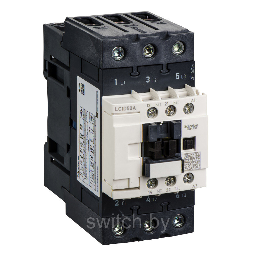 LC1D50AM7 3P КОНТАКТОР EVERLINK AC3 440В 50A КАТУШКА УПР. 220В AC 50/60ГЦ