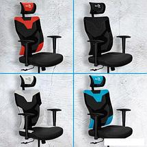 Кресло AeroCool Guardian (черный/синий), фото 2