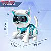 Робот-кошка интерактивная "Джесси", русское озвучивание, световые и звуковые эффекты, цвет голубой, фото 2