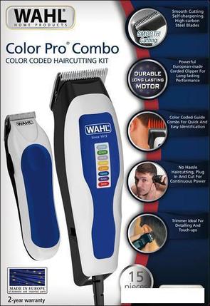 Машинка для стрижки волос Wahl Color Pro 100 Combo 1395-0465, фото 2