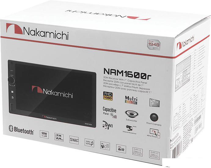 USB-магнитола Nakamichi NAM1600r - фото 5 - id-p212986462