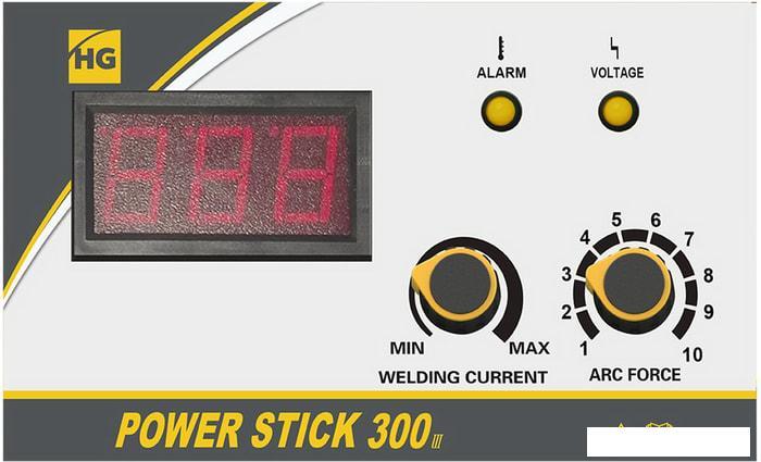 Сварочный инвертор HUGONG Power Stick 300 III - фото 6 - id-p212678510