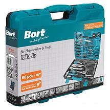 Универсальный набор инструментов Bort BTK-86 (86 предметов), фото 3