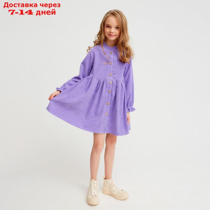 Платье для девочки MINAKU цвет фиолетовый, р-р 104 - фото 3 - id-p214209717