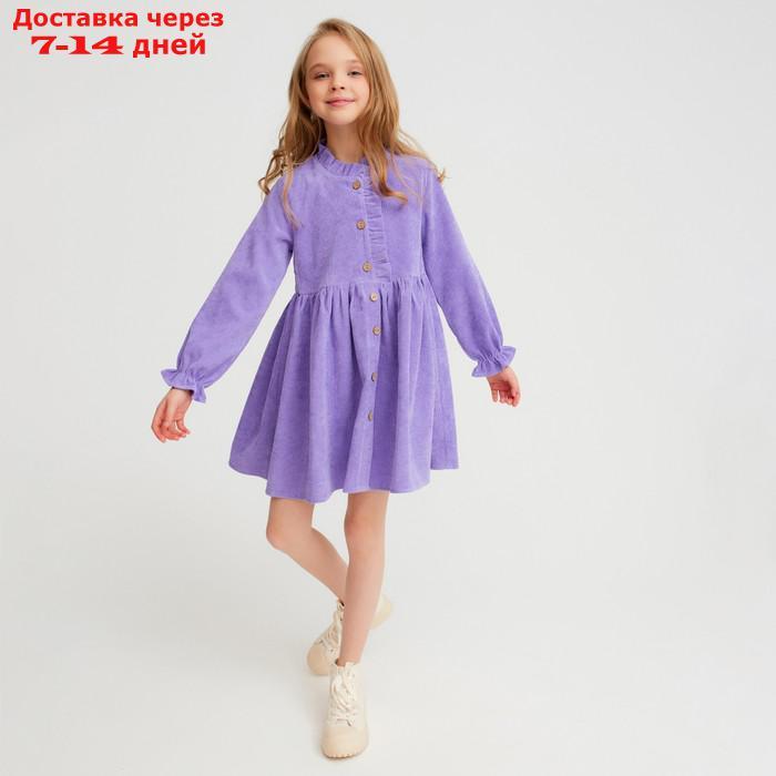 Платье для девочки MINAKU цвет фиолетовый, р-р 104 - фото 4 - id-p214209717