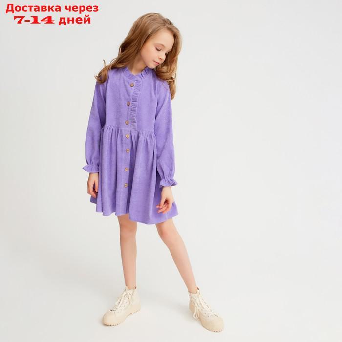 Платье для девочки MINAKU цвет фиолетовый, р-р 104 - фото 5 - id-p214209717