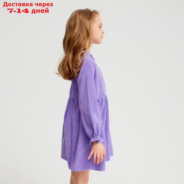 Платье для девочки MINAKU цвет фиолетовый, р-р 110 - фото 7 - id-p214209719