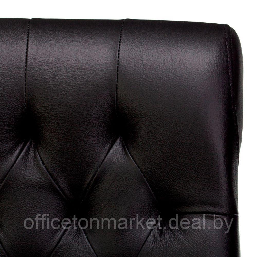 Кресло для руководителя Бюрократ T-9928WALNUT, кожа, металл/дерево, черный - фото 6 - id-p214255825
