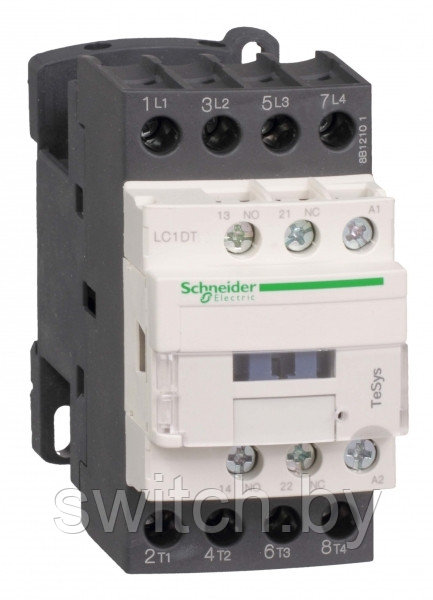 LC1DT40E7 КОНТАКТОР.4P(4НО),АС1.40А,НО+НЗ,48V50ГЦ