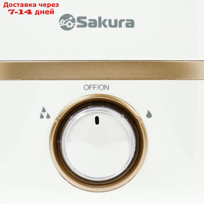 Увлажнитель воздуха Sakura SA-0608WG, ультразвуковой, 23 Вт, 4 л, 25 м2, ароматизация, белый - фото 2 - id-p214209889