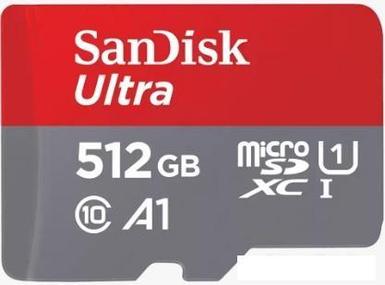 Карта памяти SanDisk Ultra SDSQUAC-512G-GN6MA microSDXC 512GB