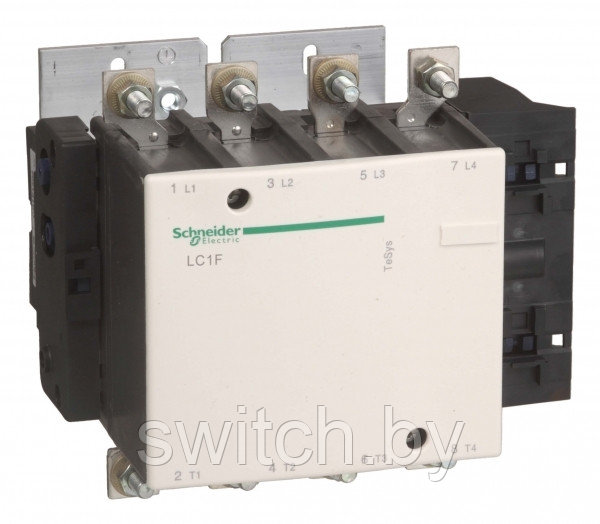 LC1F1854BD КОНТАКТОР F 4Р (4НО), AC1 275 А, 24V DС,