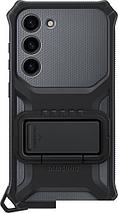 Чехол для телефона Samsung Rugged Gadget Case S23 (титан), фото 3