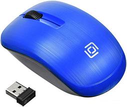 Мышь Oklick 525MW (синий), фото 2