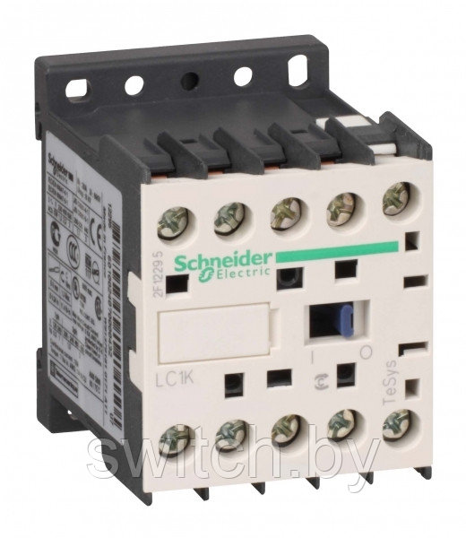 LC1K09008E7 КОНТАКТОР K 4Р (2 НО + 2 НЗ),AC1.25A,48V 50/60 ГЦ,ЗАЖИМ ПОД ВИНТ