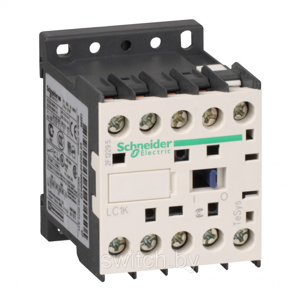 LC1K1601F7 КОНТАКТОР K 3P, 16 А, НЗ, 110V 50/60ГЦ