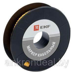 Маркер кабельный 1,5 мм2 "2" (1000 шт.) (ЕС-0) EKF