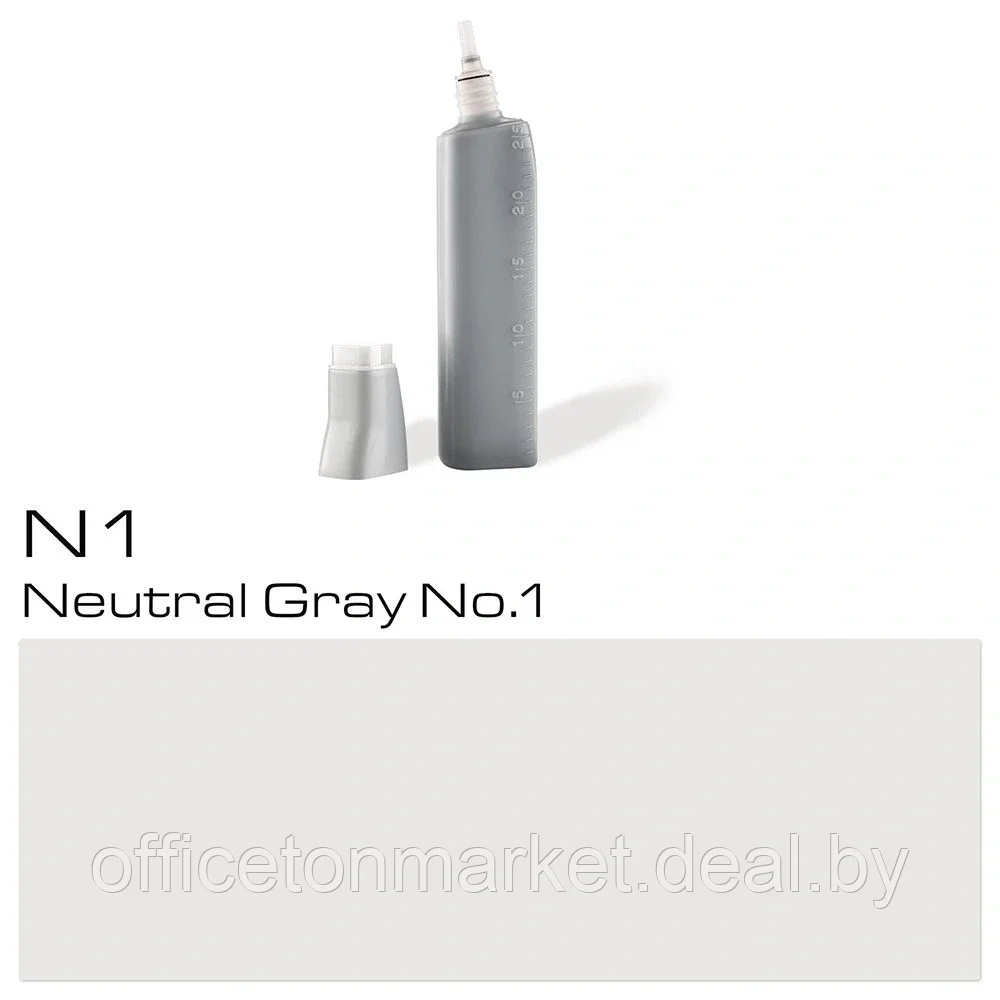 Чернила для заправки маркеров "Copic", N-1 нейтральный серый №1 - фото 1 - id-p137130398
