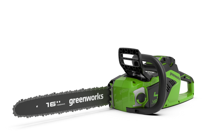 Цепная пила аккумуляторная Greenworks 40V, 40 см, бесщеточная, до 1,8 КВт, без АКБ и ЗУGD40CS - фото 1 - id-p214259310