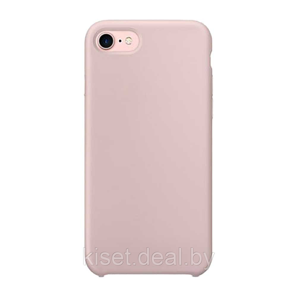 Бампер Silicone Case для iPhone 7 / 8 / SE 2020 / 2022 розовый песок - фото 1 - id-p190318545