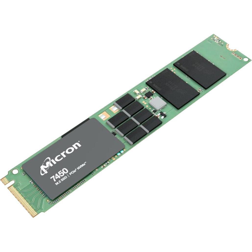 Серверные твердотельные накопители Micron SSD 7450 PRO, 3840GB, M.2(22x110mm), NVMe, PCIe 4.0 x4, 3D TLC, R/W - фото 1 - id-p214263198