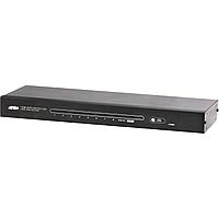 Переключатель, электрон., KVM+Audio+USB 2.0, 1 user USB+HDMI 4 cpu USB+HDMI, соШнур. USB 4х1.8м.,