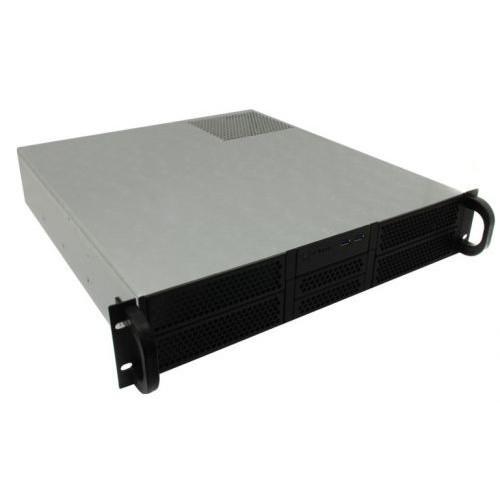 Procase Корпус 2U server case,4x5.25+2HDD,черный,без блока питания(2U,2U-redundant),глубина 650мм,EATX - фото 1 - id-p214260580