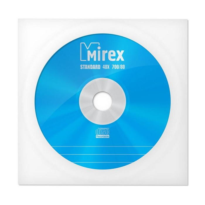 Диск CD-R Mirex 700Mb 48x speed 204930 - фото 1 - id-p214265250