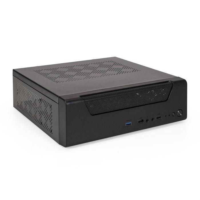 Корпус Desktop ExeGate FL-102-TPS350 EX294020RUS (mini-ITX, БП TPS350 с вент. 8см, 2*USB + 1*USB3.0, аудио, - фото 1 - id-p214273102