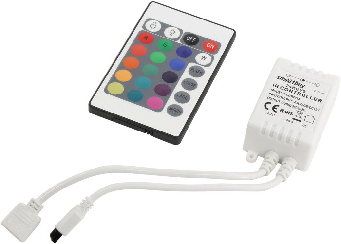 Контроллер Smartbuy SBL-RGB-28 LED color controller (DC12В IP20) - фото 1 - id-p214262373