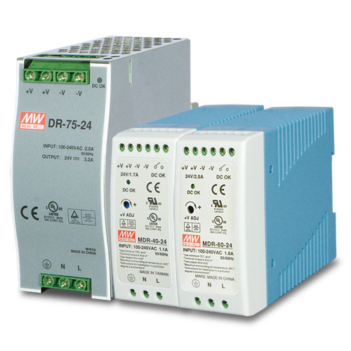 Блок питания PLANET PWR-40-24 24V, 40W Din-Rail Power Supply (MDR-40-24) - slim type - фото 1 - id-p214275580