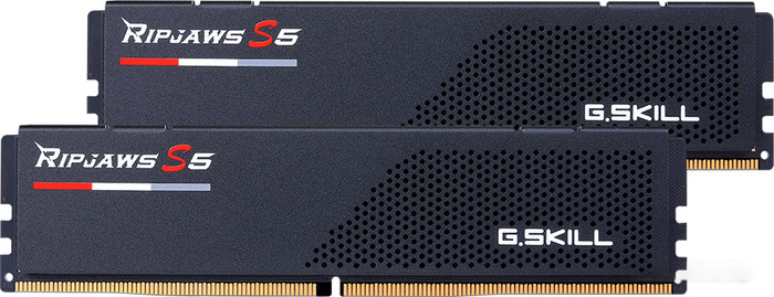 Оперативная память DDR5 64Gb KiTof2 PC-44800 5600MHz G.Skill Ripjaws S5 (F5-5600J3036D32GX2-RS5W) - фото 1 - id-p214270226
