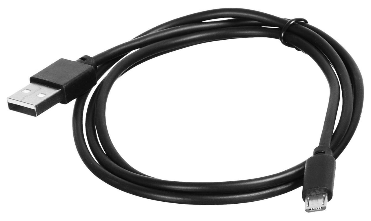 Кабель SunWind USB (m)-micro USB (m) 1м черный - фото 1 - id-p214270246