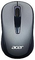 Мышь Acer OMR134 ZL.MCEEE.01H серый оптическая (1000dpi) беспроводная USB для ноутбука (3but)