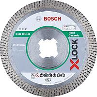 Диск алмазный по керам. Bosch X-LOCK Best for Hard Ceramic (2608615135) d 125мм d(посад.) 22.23мм (угловые