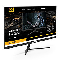 Монитор безрамочный с аудио 23.8" ЖК Exegate ProSmart EV2407A (LCD 1920x1080 D-Sub HDMI) EX294344RUS