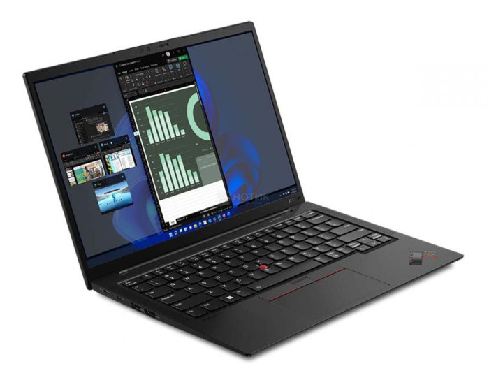 Ноутбук Lenovo ThinkPad X1 Carbon Gen 10 21CB0068RT i7-1255U 16Gb SSD 512Gb Intel Iris Xe Graphics eligible 14 - фото 1 - id-p214272321