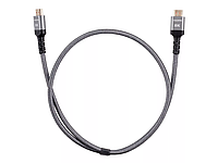 Кабель HDMI 19M/M,ver. 2.1 8KX60Hz (Econom) оплетка 1m iOpen ACG859A-1.0