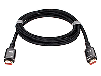 Кабель HDMI 19M/M,ver. 2.1 8KX60Hz (Econom) оплетка 2m iOpen ACG859B-2.0